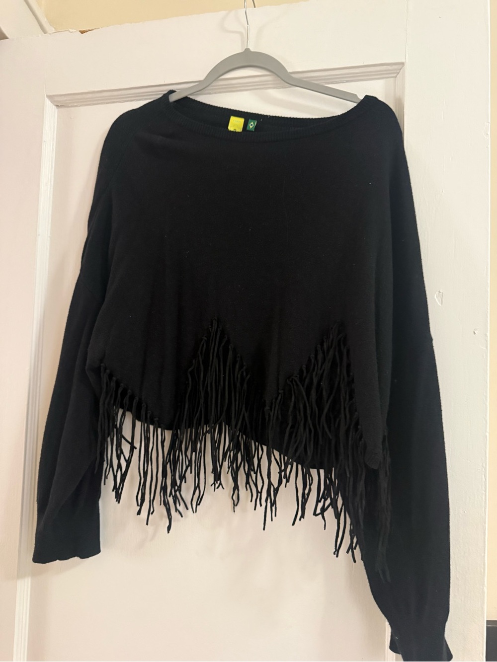 Farm Rio Cropped Sweater